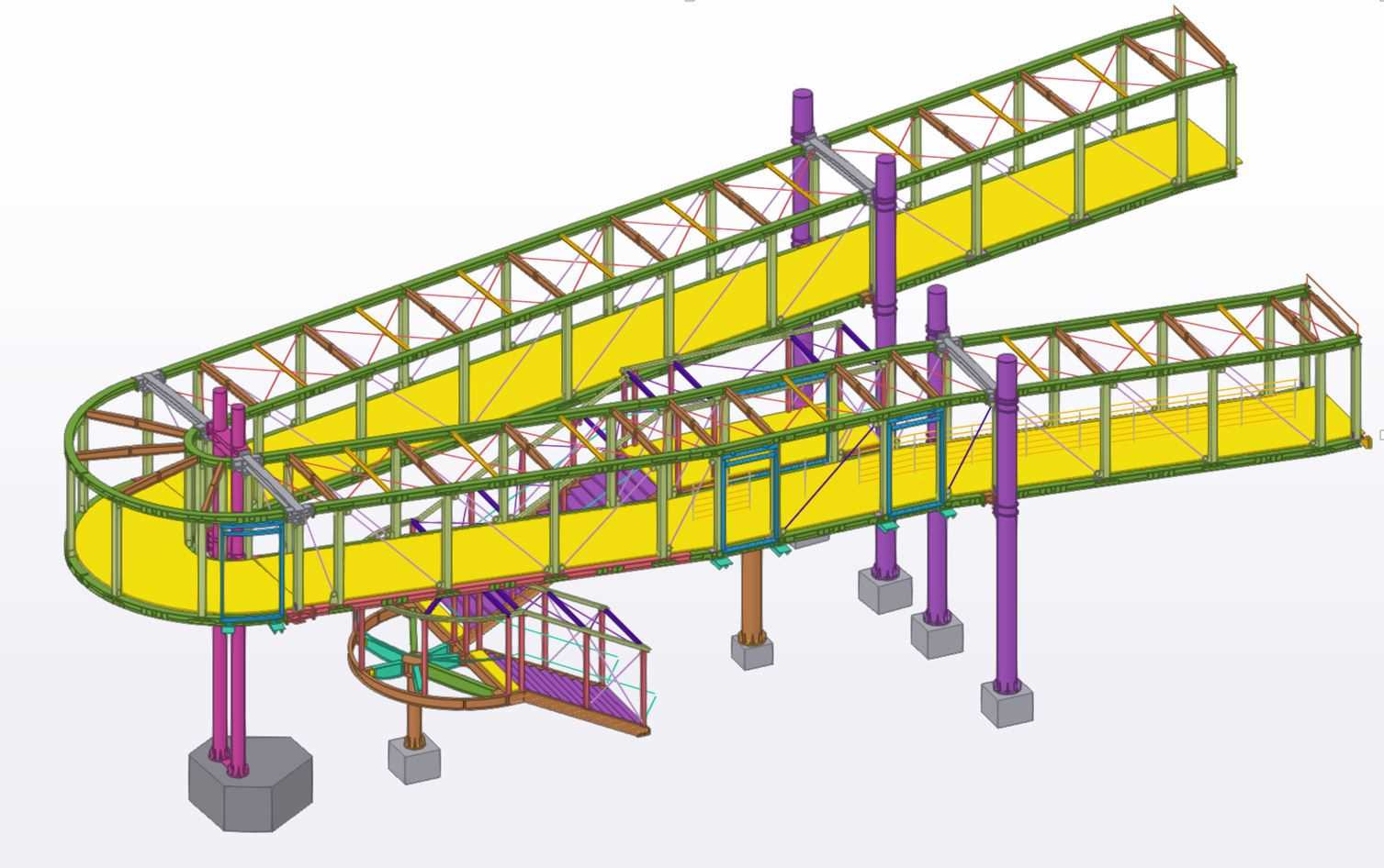 Bureau d’études Structures métalliques et mixtes CONSEIL - CONCEPTION - ETUDES D'EXECUTION – BIM