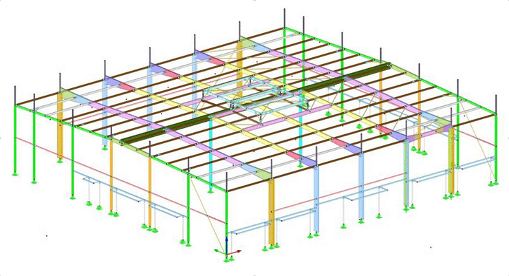 Bureau d’études Structures métalliques et mixtes CONSEIL - CONCEPTION - ETUDES D'EXECUTION – BIM