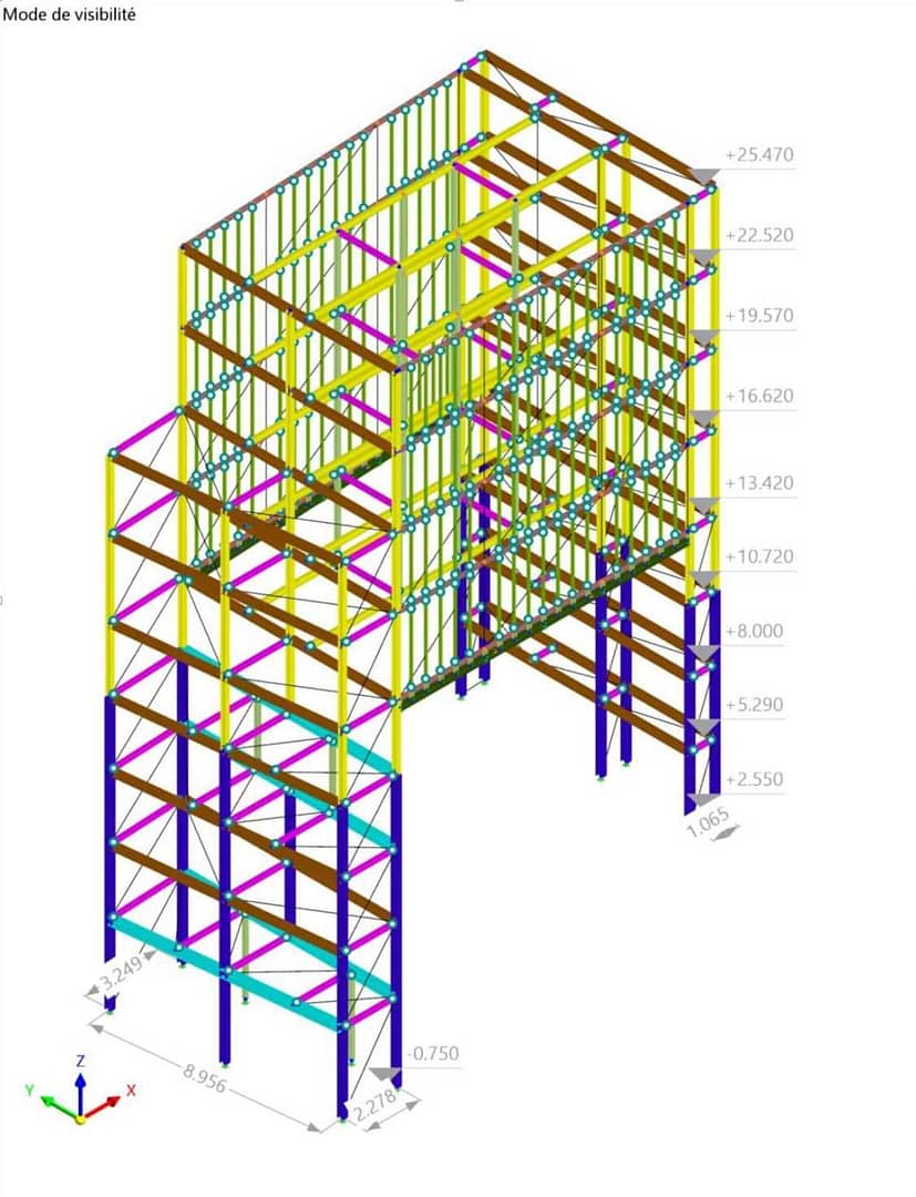 Bureau d’études Structures métalliques et mixtes CONSEIL - CONCEPTION - ETUDES D'EXECUTION – BIM